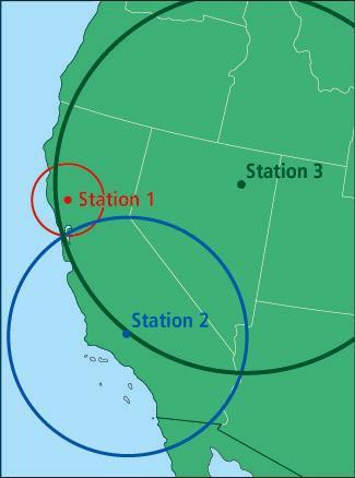 Locating an Earthquake You must have 3 stations to determine