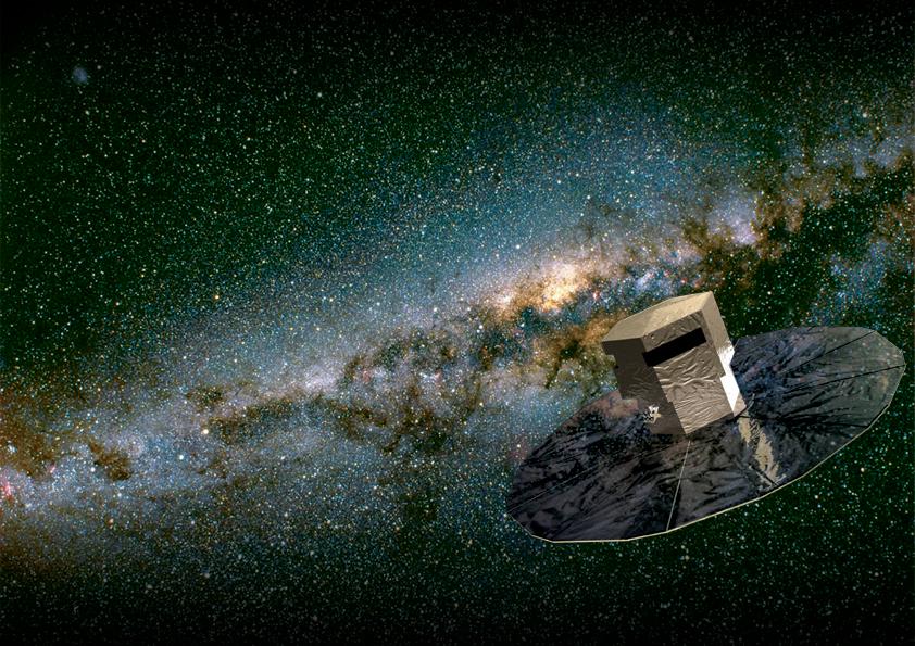 The promise of Gaia The Gaia Mission A stereoscopic census of our Galaxy: Magnitude limit: 20-21 mag Completness: 20