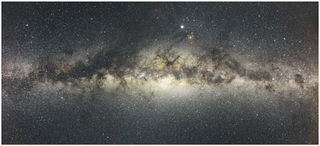 The Milky Way The Milky Way The Milky Way is a continuous band of diffuse light.
