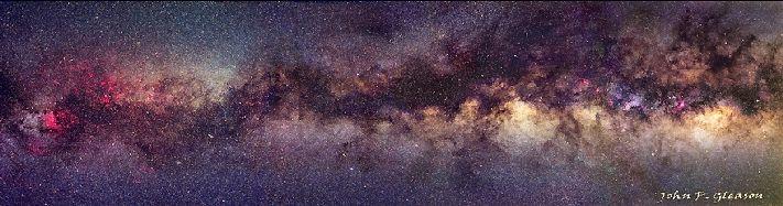 The Milky Way Disk The Milky Way disk contains young to medium aged stars, a total of about 100 to 400 billion The disk also contains most of the gas and dust of the galaxy The disk is about 30 kpc