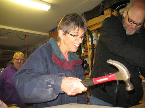 members have been meeting in Jerry Oltion s shop to build a telescope to house the 14.