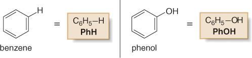 Nomenclature A benzene substituent is called a phenyl group, and it can