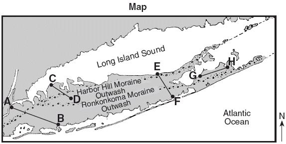 Which agent of erosion most likely formed these barrier islands?