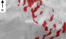 affect very steep slopes (over 56 with Radarsat and over 67 with ERS) that are small areas also in the Alpine sectors.