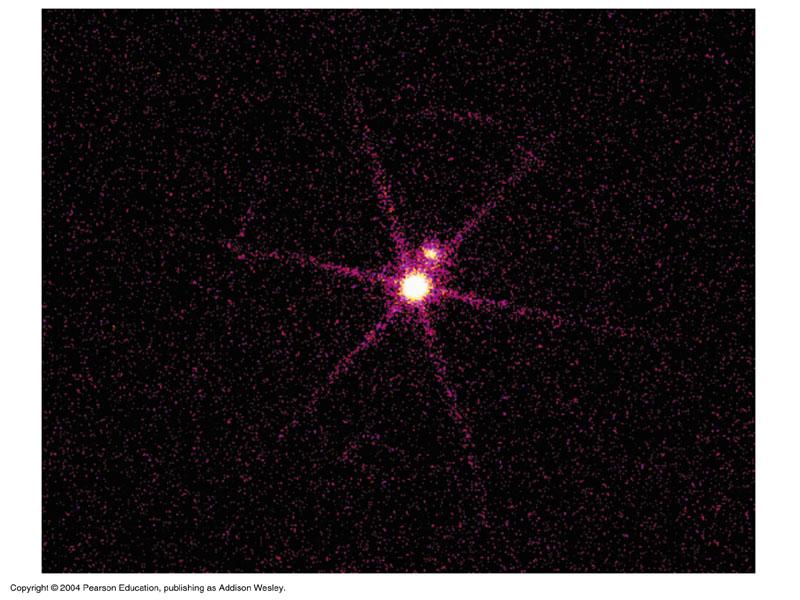 White Dwarfs White dwarfs are the remaining cores of low-mass (M < 8M sun ) stars Electron degeneracy pressure supports them against gravity Density ~ 1 ton per teaspoonfull
