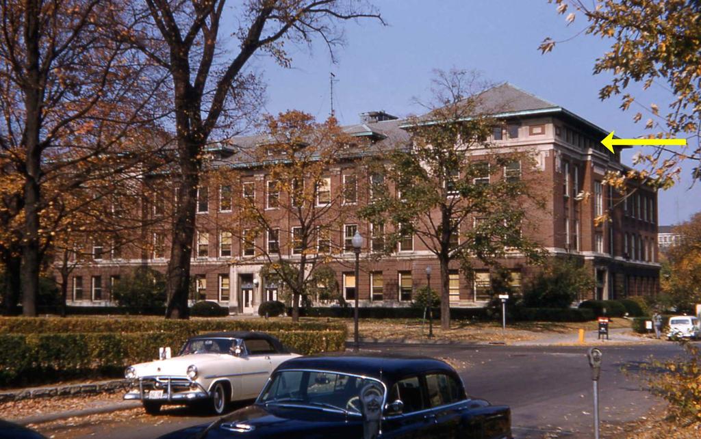 The Road to BCS 23 Fig. 2. University of Illinois at Urbana-Champaign Department of Physics circa 1957. The Institute for Retarded Study (indicated by arrow) was on the top floor on the right.