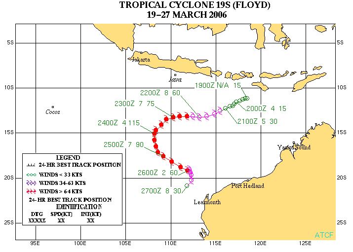 TROPICAL CYCLONE (TC) S (FLOYD) First Poor: