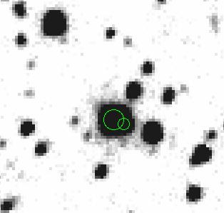 20 Fig. 3. Portion of a 0.7 arcsec seeing SofI K-band image including OGLE-TR-82 (K = 12.