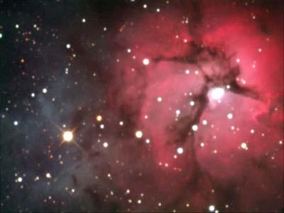 M20 Emission Nebula Constellation Sagittarius 18 : 02.6 (h:m) -23 : 02 (deg:m) 5.2 (kly) 9.0 (mag) 28.