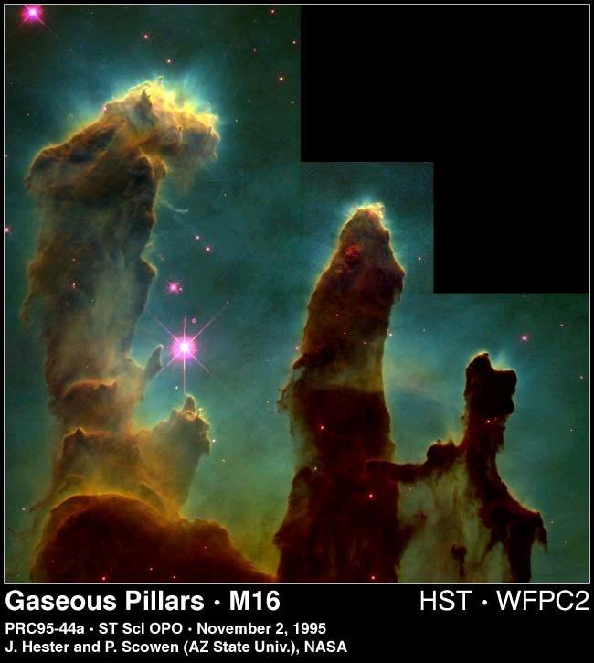 Stars condense from clouds of gas and dust (the interstellar medium) that exist throughout the disk of
