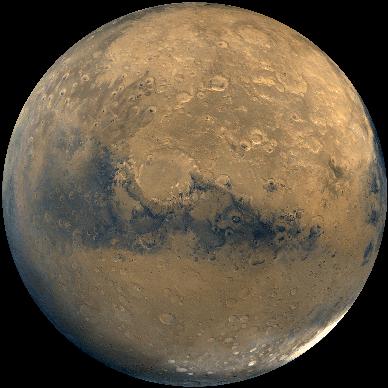 Mars viewed by a