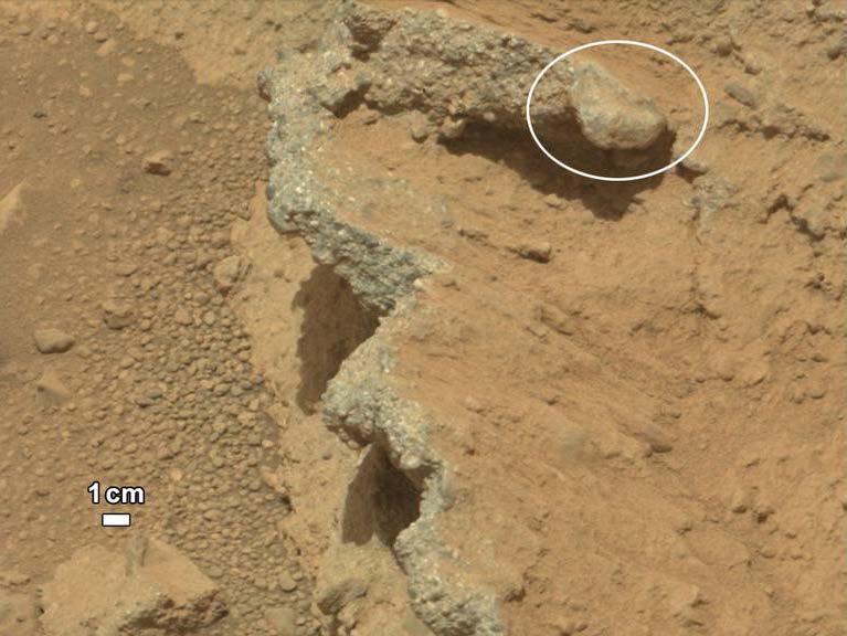 2012: Curiousity Rover: Conglomerate