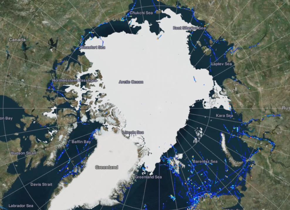 Depiction of spatiotemporal data (Animations) Earth Arctic ice cover Courtesy: LUCIAD Animations are effective for showing large-scale trends, changes and patterns However, they fail to
