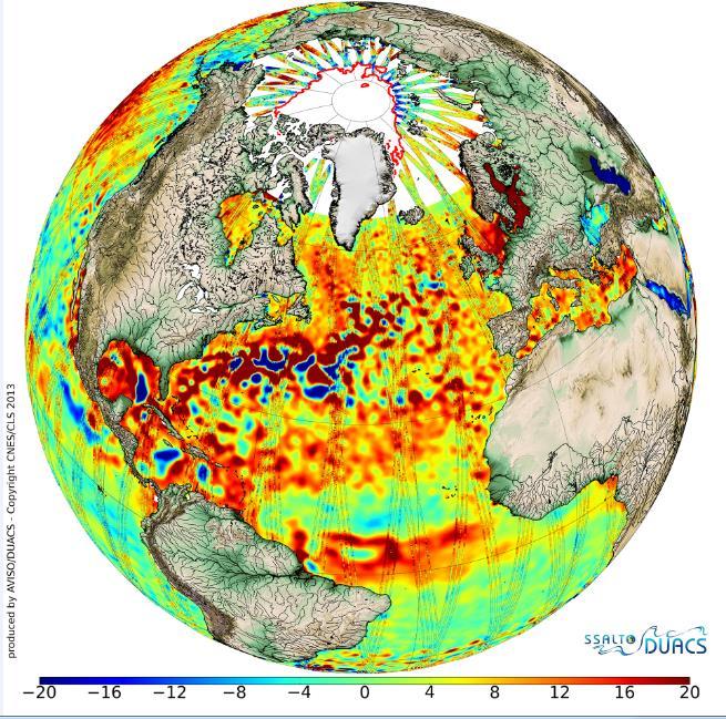 Characteristics of the Copernicus Data 2013 Sea-surface Topography Copyright ESA/CNES/CLS The Copernicus data: Are collected from a wide variety of sensors (multispectral instruments, radars,
