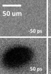 On the contrary, the heavily doped sample shows a dark contrast after optical excitation, indicative of an increasee in the hole density on