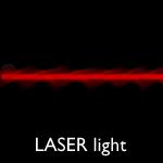 Laser Characteristics spectrally broad divergent can t be