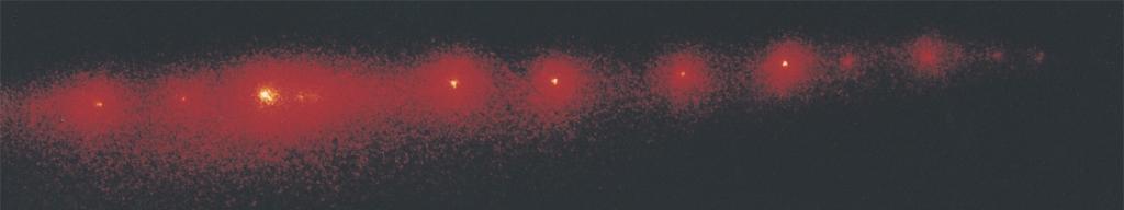 Fragmentation of Comet Nuclei Comet nuclei