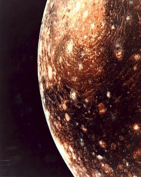 Callisto has a tenuous atmosphere composed of mostly carbon dioxide.