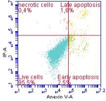 represented different cell states as live,