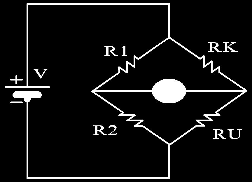 In this experiment (but not in all Wheatstone bridges), resistors, R 1 and R 2, are provided by a 1.