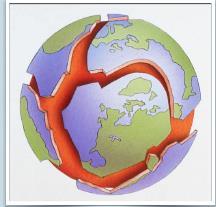 Topic 3: Crustal Activity Earth s surface consists of a dozen major