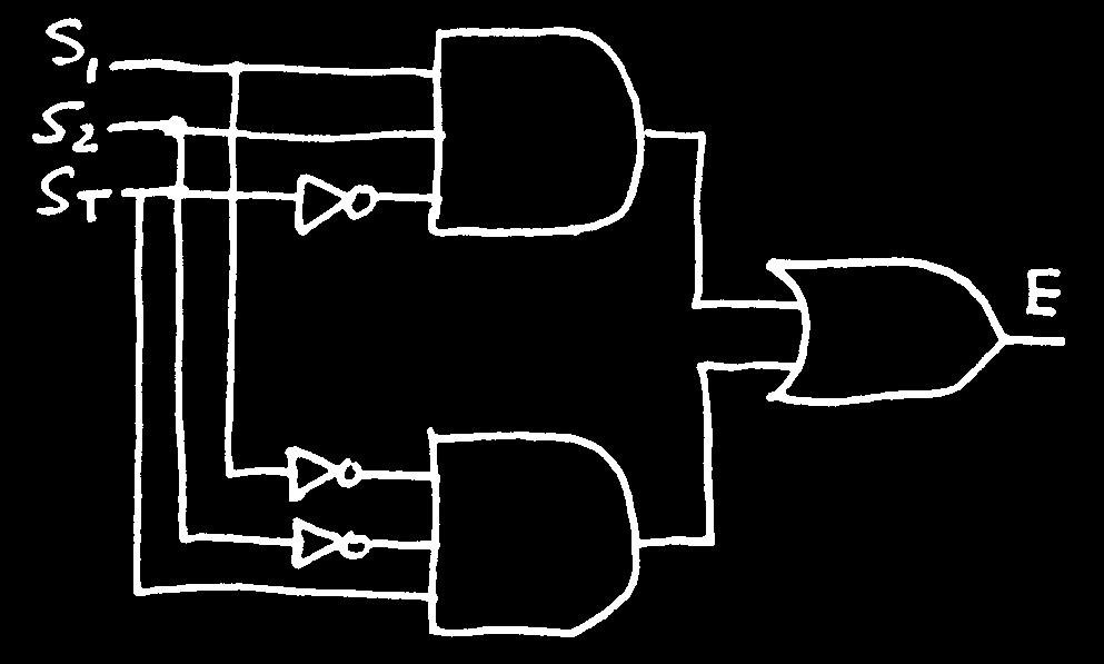 S2ST + (c) Circuit diagram: E =
