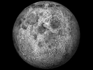 The Solar System Moon - a body that orbits a planet or asteroid as