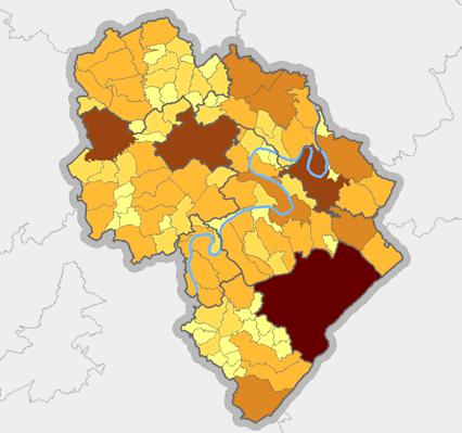 Case study - Germany State of Rhineland- Palatinate - County of Bernkastel-Wittlich area 1178 km² 113.