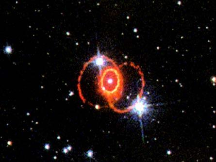 years as viewed from Earth) SN 1987A, a nearby supernova