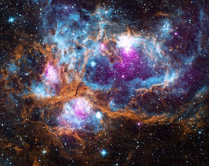 New Objects - Star-Forming Regions NGC 6357 ( Lobster Nebula ), a