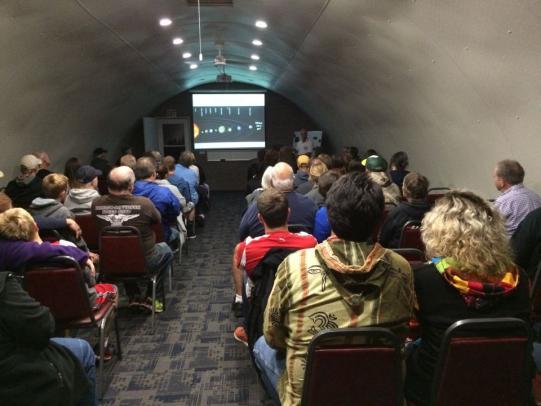 Then there is a presentation in the Quonset given by one of our members. (We are always looking for members to give a presentation!