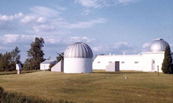 ) Our observatory at that time had the two domed observatories, two roll away sheds (known as the C Shed and D Shed), the satellite building which had a flip top cover on the roof, and a patrol