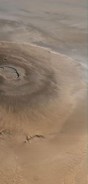 Olympus Mons, The Largest Volcano in the Solar System!
