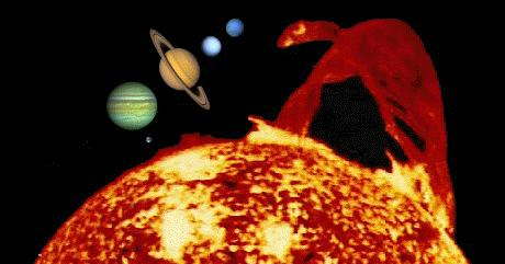 Sun and Jovian Planets Located in the outer solar system, less dense, more massive, many