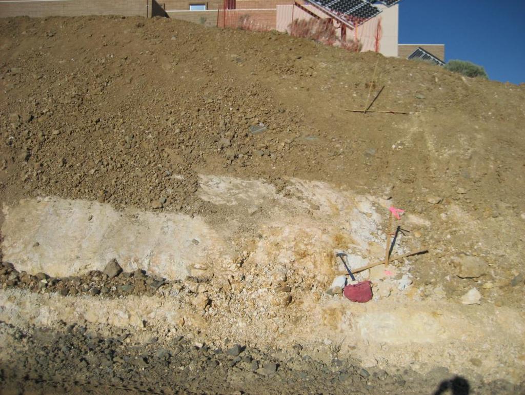 gypsum during site