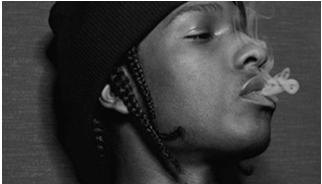 The name of the person in the picture is A. A$AP Rocky B. Kid Cudi C.