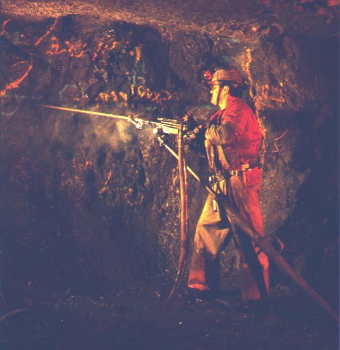Mining Drift-and-fill mining method 60% Underhand (7%