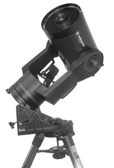 If you do not immediately see the object you are seeking, try searching the adjacent sky area. Keep in mind that, with the 26mm eyepiece, the field of view of the LX90 is about 0.5.