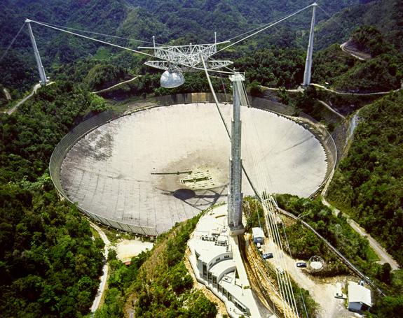 Prior to 2016, the largest radio telescope in the world was in Aracebo, Puerto Rico, with a