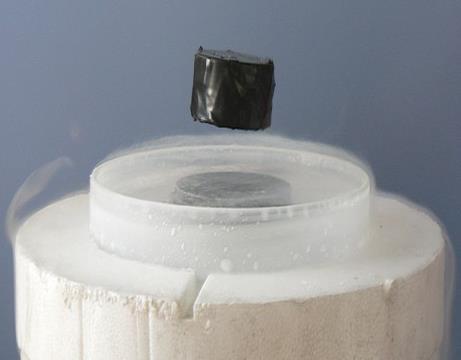 SUPERCONDUCTIVITY Meissner Effect A magnet will float on a superconductor as magnetic field lines can t penetrate a superconductor When a superconductor is cooled below its transition temperature T C
