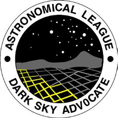 Benefits & Services continued Activity Awards Dark Sky Advocate Club Encourages amateur astronomers to actively confront, in a positive manner, the scourge of light pollution.