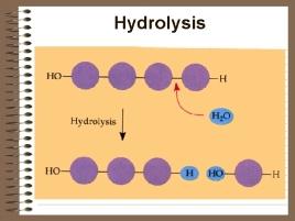 Chemical Weathering and Soils Processes of Decomposition Hydrolysis - a reaction between a salt and