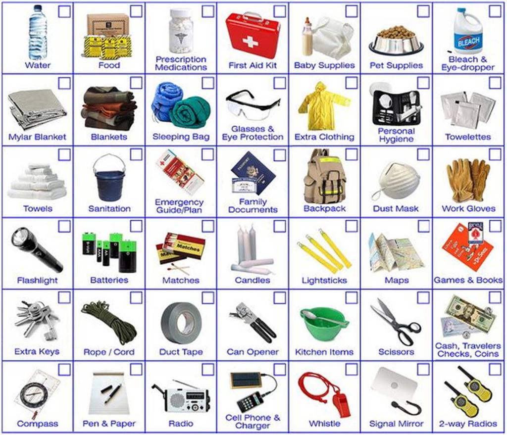 Individual and Family Preparedness Make an individual/family plan Build and maintain an emergency kit Be capable of