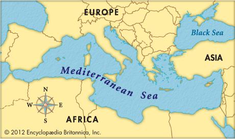 The Mediterranean, Arctic and Black