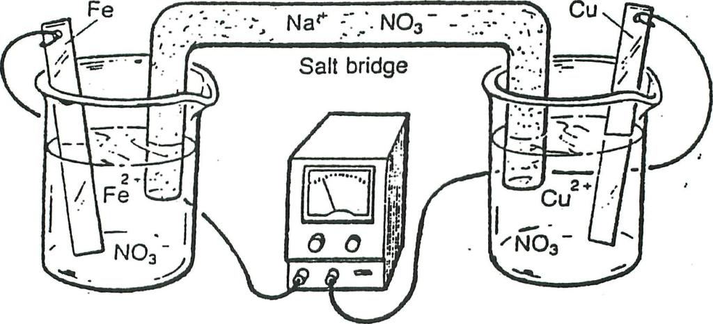 ELECTROCHEMICAL CELL 1. At which electrode does oxidation occur? 2. At which electrode does reduction occur? 3. Which electrode is the anode? 4. Which electrode is the cathode? 5.