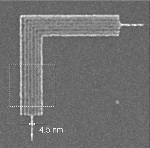 How to Achieve Better Resolution than Electron Beam Lithography?