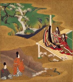 Literature of the nobles Image from The Tale of Genji Noble women kept diaries and wrote books!