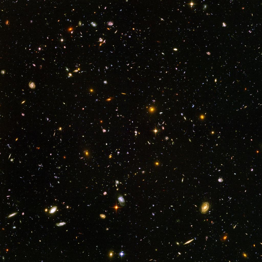 Hubble ultra-deep field: Galaxies going on for ever Direction: Fornax Exposure time: 11 days