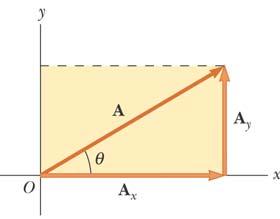 a part It is useful to use rectangular components These are the projections of the vector along the -ais and -ais 22 Vector Component Terminolog Components of a Vector, 2 A and A are the component