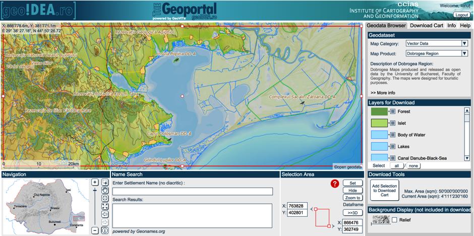 The proprietary technologies used in GeoVITe have been gradually enriched by powerful open source geospatial software such as PostgreSQL/PostGIS (for the fundamental data management) or QGIS Server